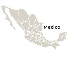 Map of Mexico