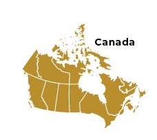 Map of Canada